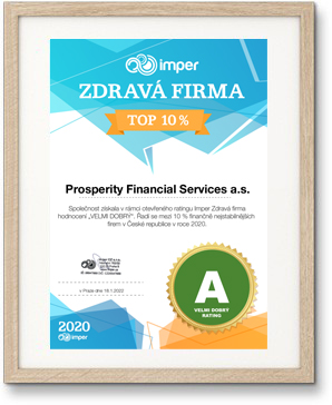 Certifikát ZDRAVÁ FIRMA 2020